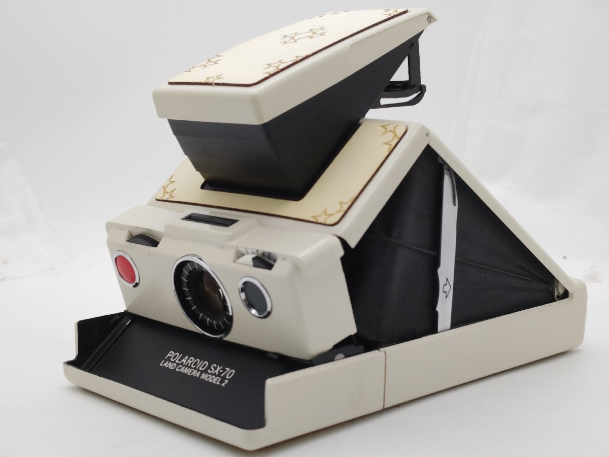 POLAROID SX-70 LAND CAMERA MODEL 2 ポラロイド IMPOSSIBLE CAREFULLY
