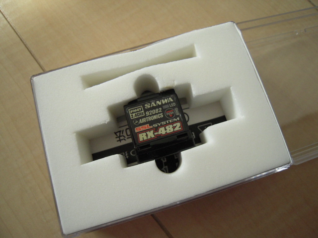 SANWA RX-482 2.4G 4ch SSL対応 受信器 中古品 ホビーラジコン 受信機