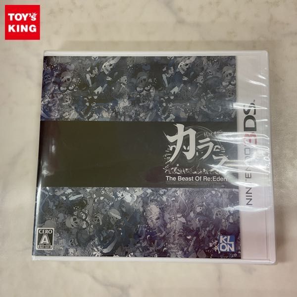 カラス The Beast Of Re:Eden 3DS 未開封 1円〜 未開封 3DS カラス Karous The Beast Of Re:Eden(ニンテンドー
