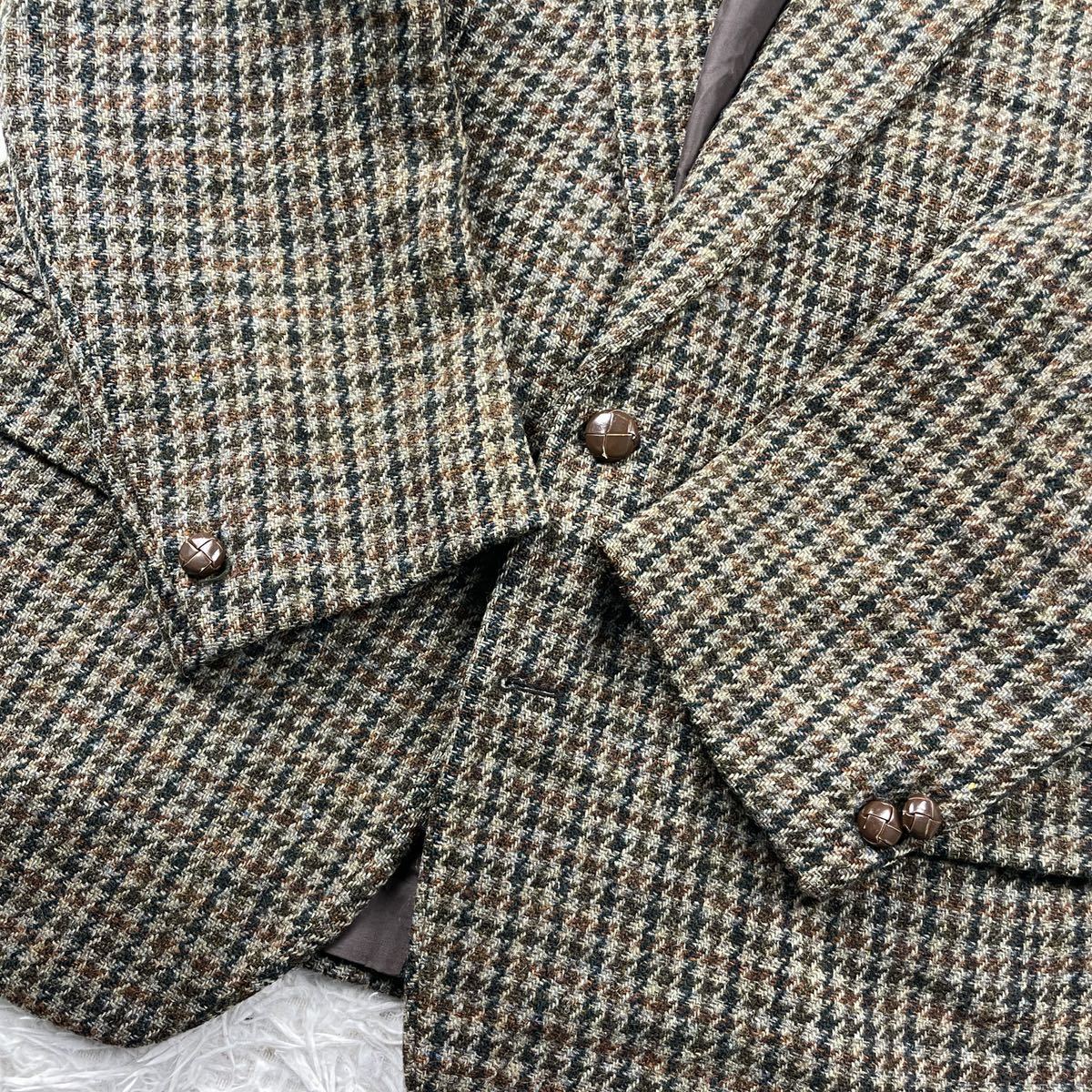 ポールスミス×ハリスツイード Harris Tweed テーラード ジャケット L 