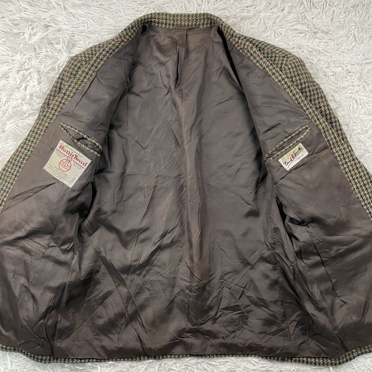 ポールスミス×ハリスツイード Harris Tweed テーラード ジャケット L 