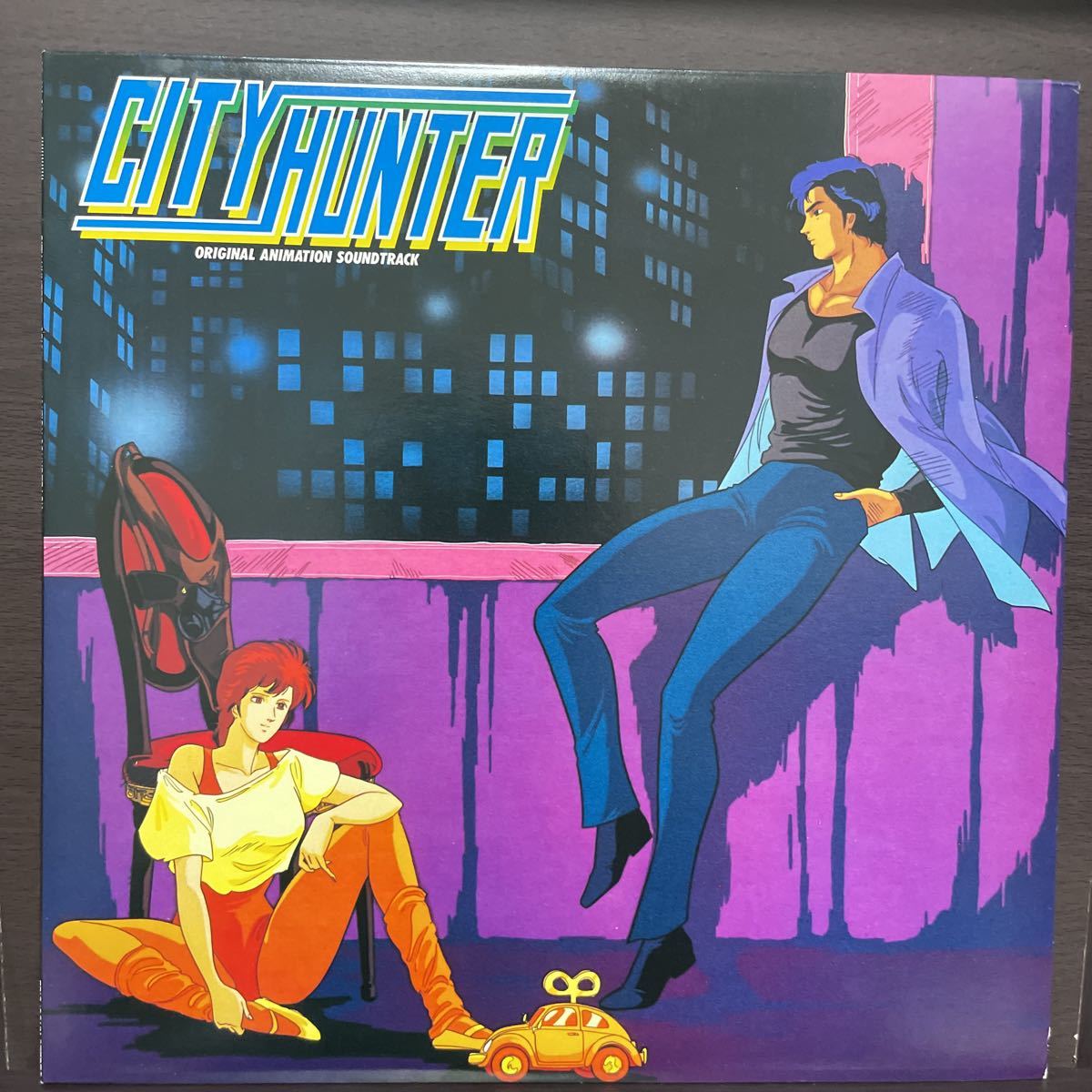 OST CITY HUNTER レコード　盤極美品　シール付き Yahoo!オークション 「city hunter 2」レコードの落札相場・落札価格