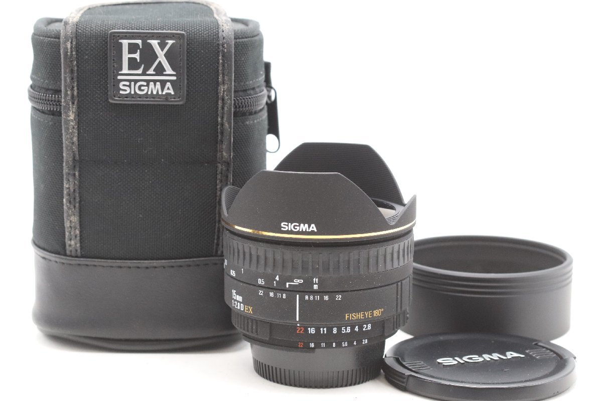 15mm F2.8 EX DG DIAGONAL FISHEYE SIGMA シグマ : | Sigma Fisheye