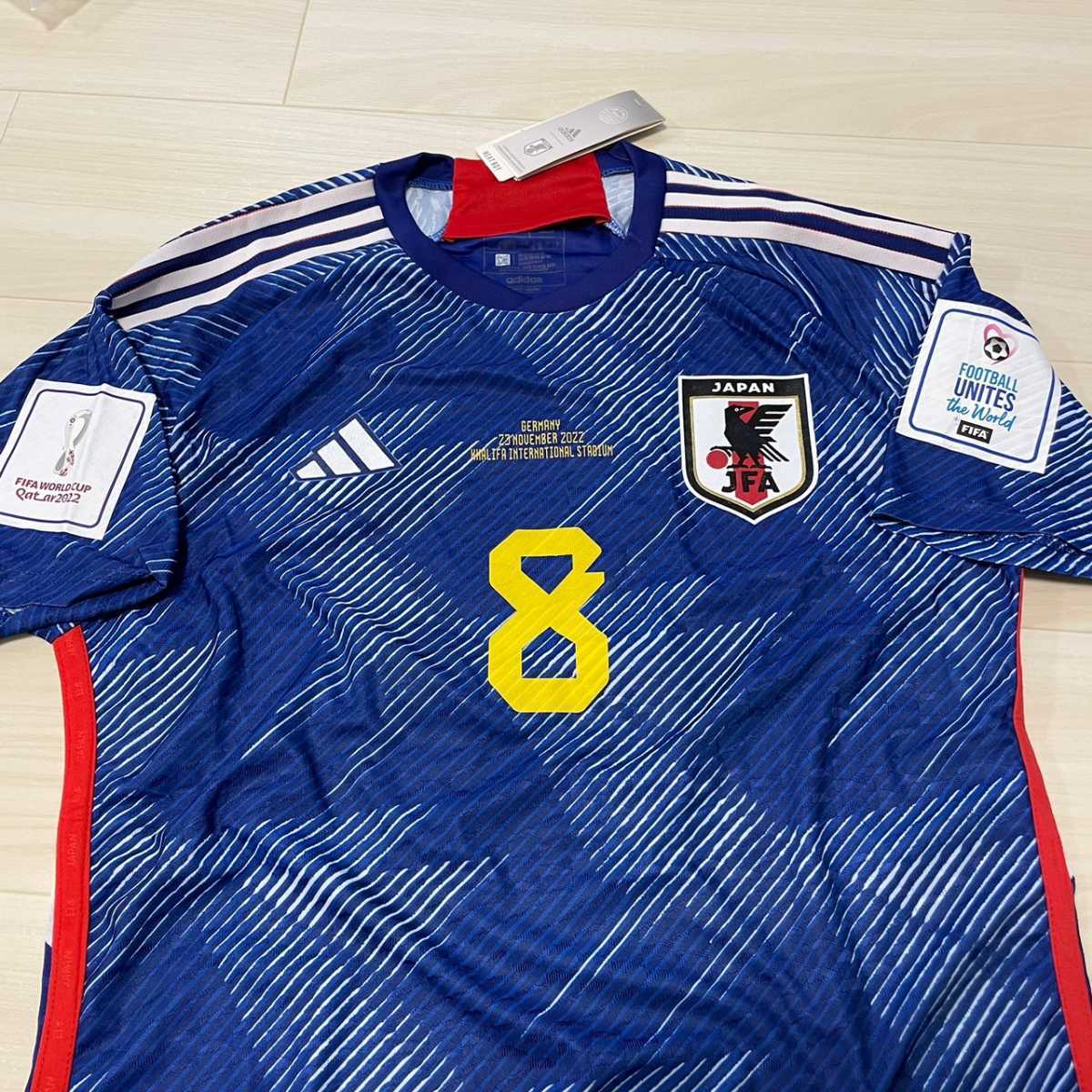 未使用】W杯 サッカー日本代表ユニフォーム堂安律