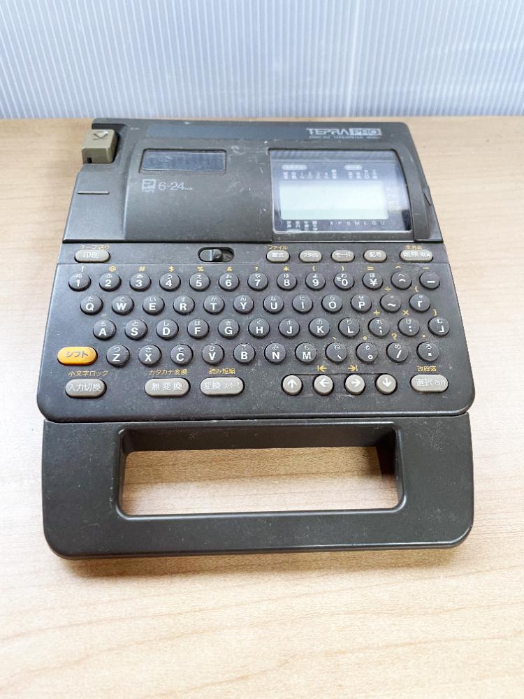 ★ 中古★KING JIM キングジム TEPRA テプラ PRO ラベル用品 交換テープ付【SR606】B5PT