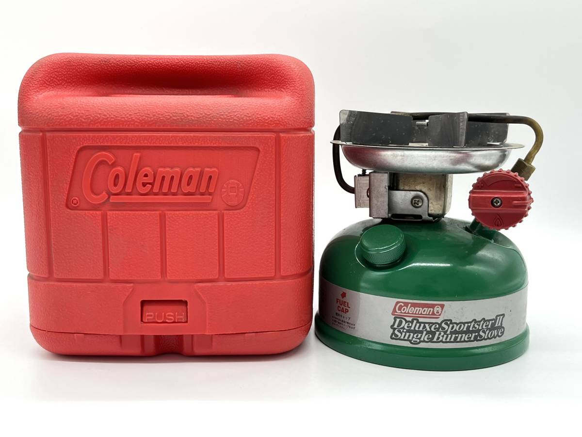 Coleman コールマン Deluxe SportsterⅡ デラックス スポーツスター 2 シングル バーナー ストーブ キャンプ アウトドア 用品 D010