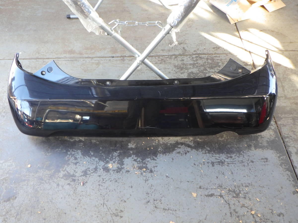 000907　即決！　JB5　ライフ　B92P　黒　リアバンパー　71501-SFA-ZZ00　現車　部品取り車