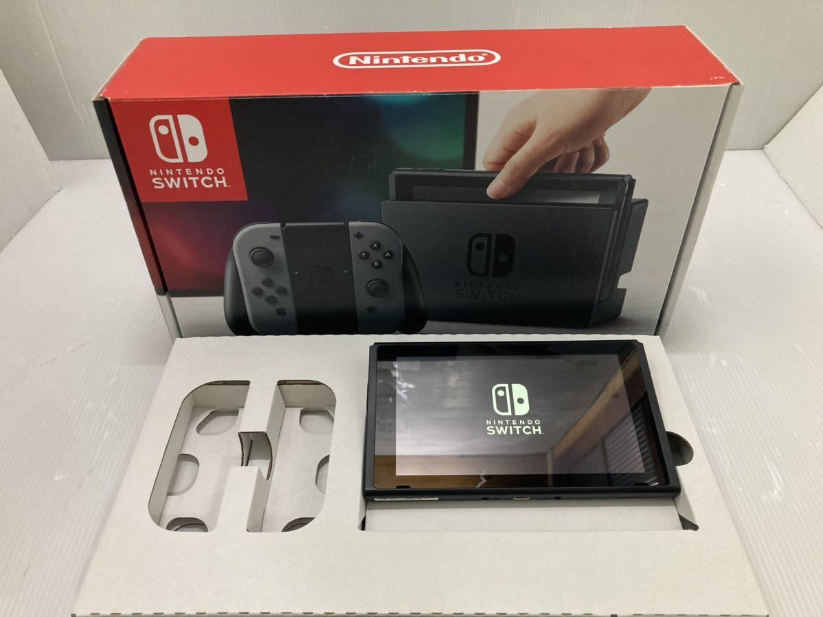 旧型 2017年式 任天堂 スイッチ 本体のみ Nintendo Switch ニンテンドー 2台目 売切り 外箱付き 未対策機 動作良好