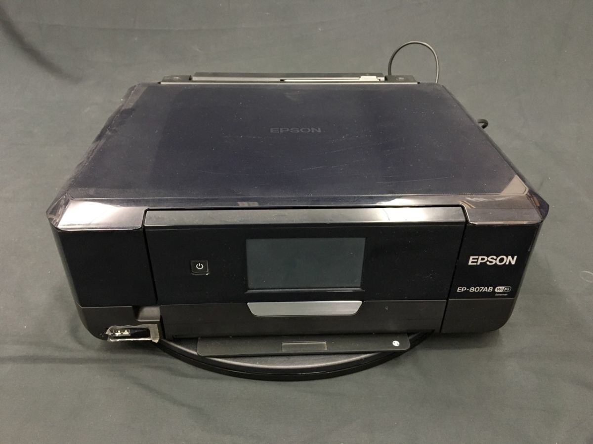1204-026S⑯17960 プリンター　EPSON エプソン　EP-807AB　インクジェットプリンター 複合機
