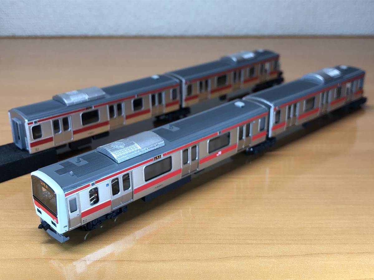 JR東日本 E331系 連接台車式通勤電車 AK1編成 14両セット Buddha Model製 金属キット組立 ライト点灯 細密加工品(通勤 ...