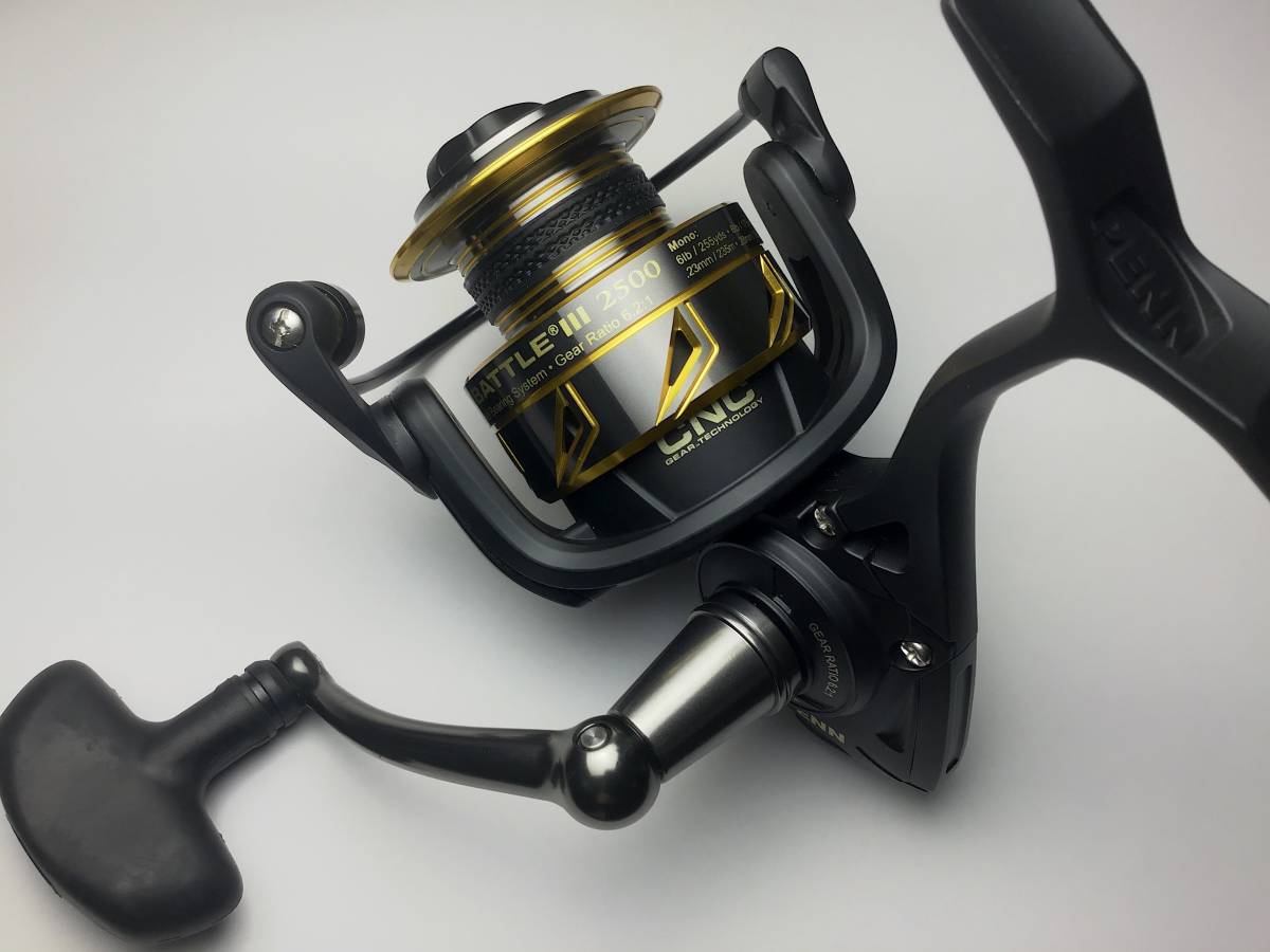 PENN Battl Ⅲ 2500 ( ペン バトル3 ) スピニングリール 海釣り Penn
