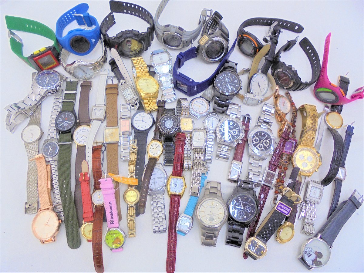 ジャンク [ まとめ売り 50本 ] ファッション腕時計 レディース