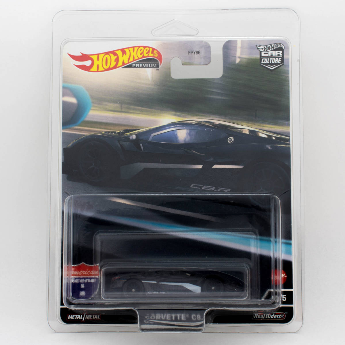 ホットウィール コルベット C8.R チェイス カーカルチャー 折れあり hotwheels Corvette C8.R Car Culture American Scene Chase