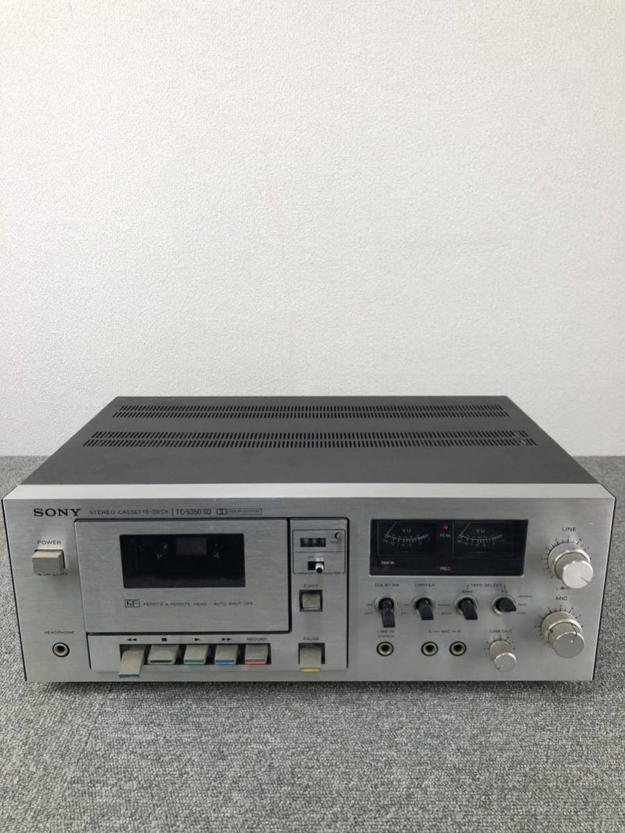 SONY TC-5350SD カセットデッキ　J-319