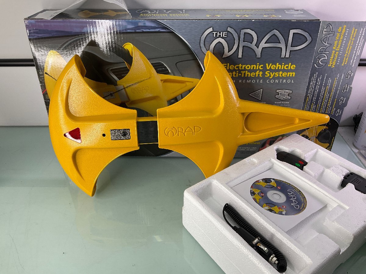 □THE WRAP Electronic Vehicle Anti-Theft System アラーム付き