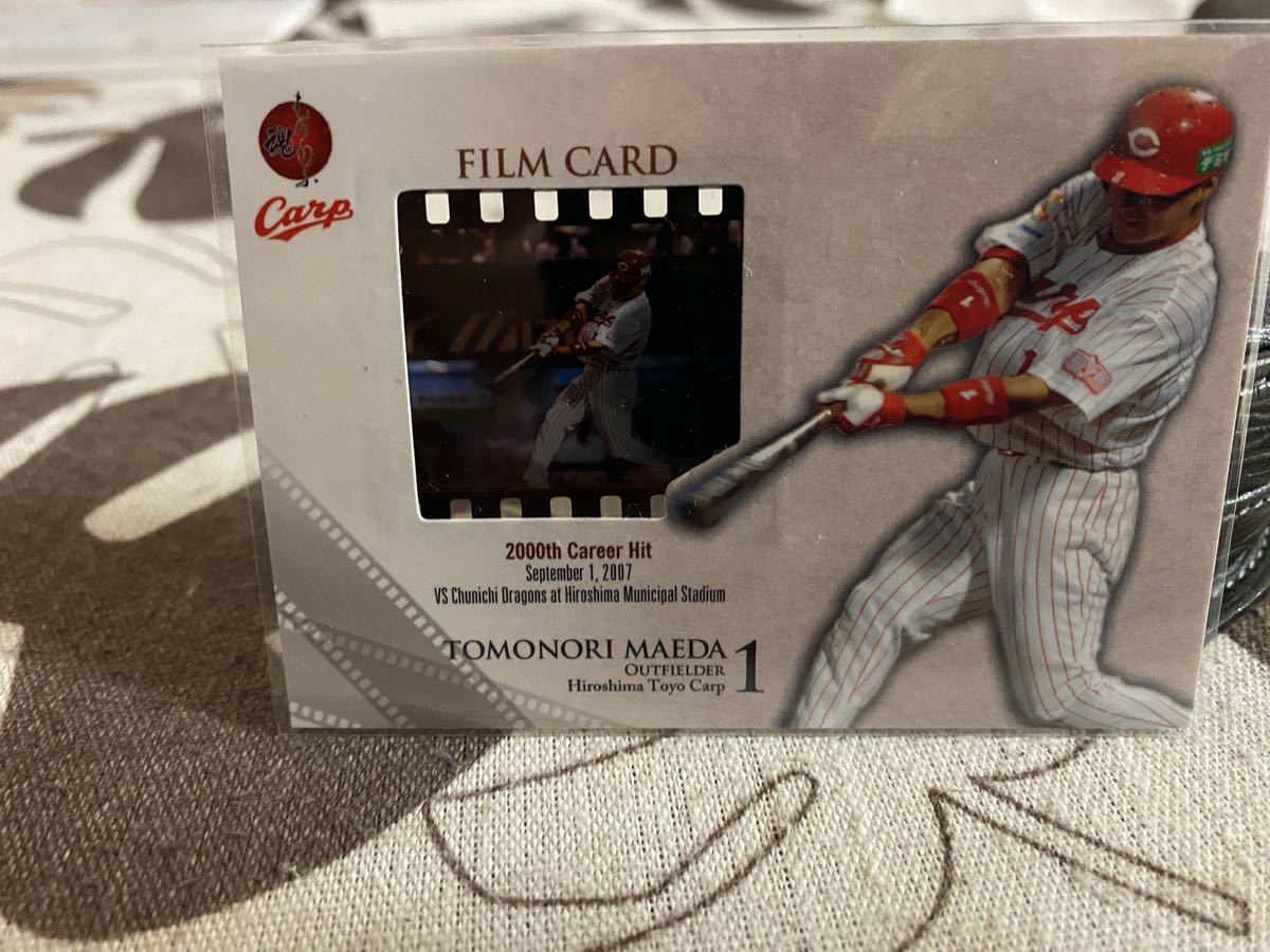 美品] 前田智徳 直筆サインカード 2008年 広島 カープ BBM 美品] 前田