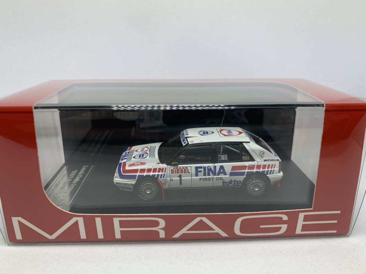 HPI-Mirage 1/43 Lancia Delta Integrale 16V – M. Biasion, Sanremo 1989 #8293