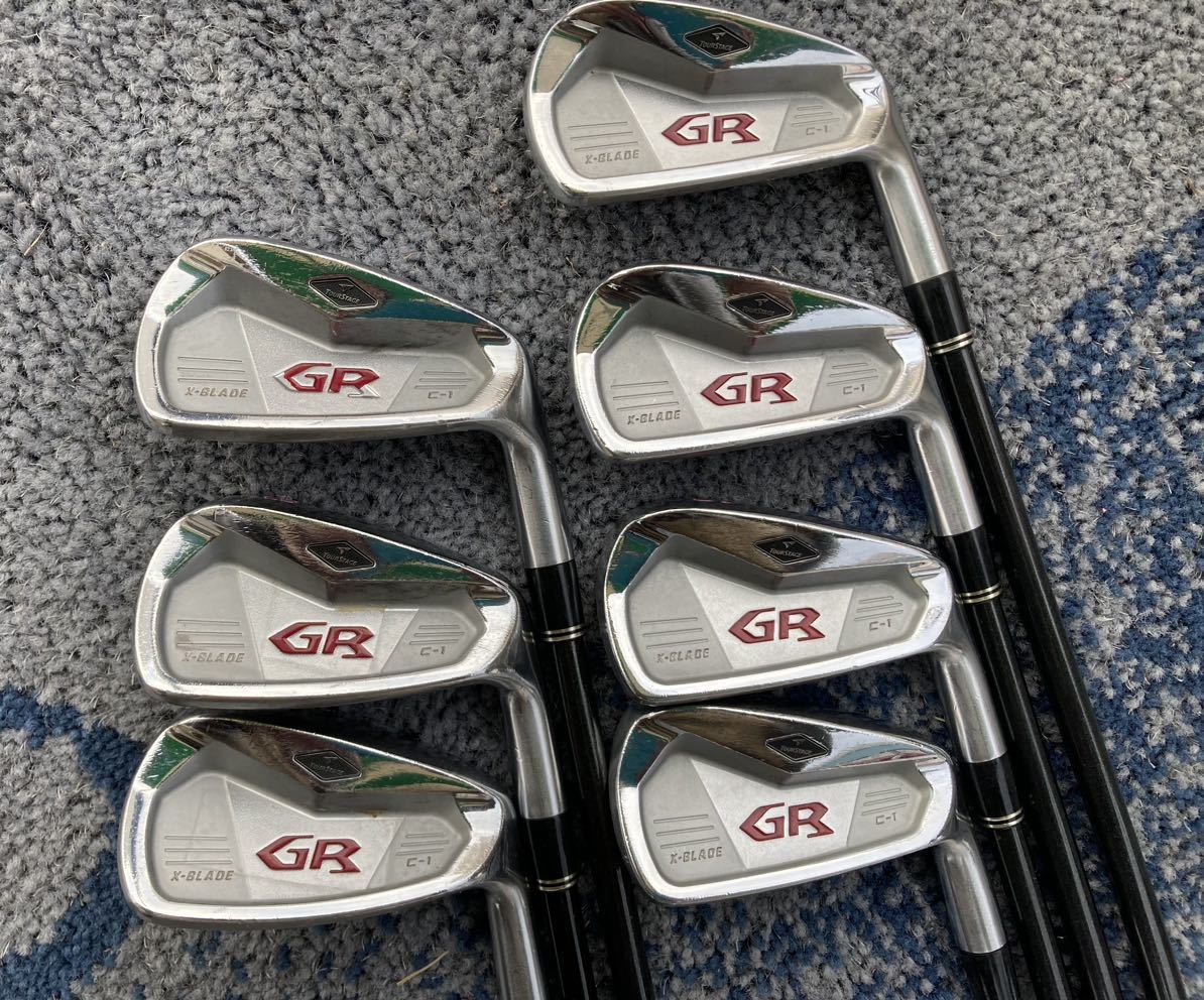 ツアーステージ X-BLADE GR アイアン７本セット X-BLADE GR C-1アイアン 7本セット X-BLADE GR ツアーステージ 0 アイアン