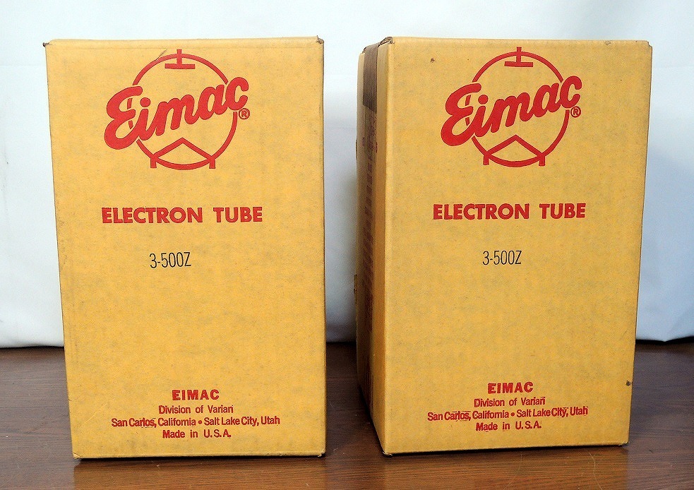 Eimac 3-500Z 真空管 3個セット 3-500Z Eimac 真空管 アイマック EIMAC 2個セット 送信管 リニアアンプ