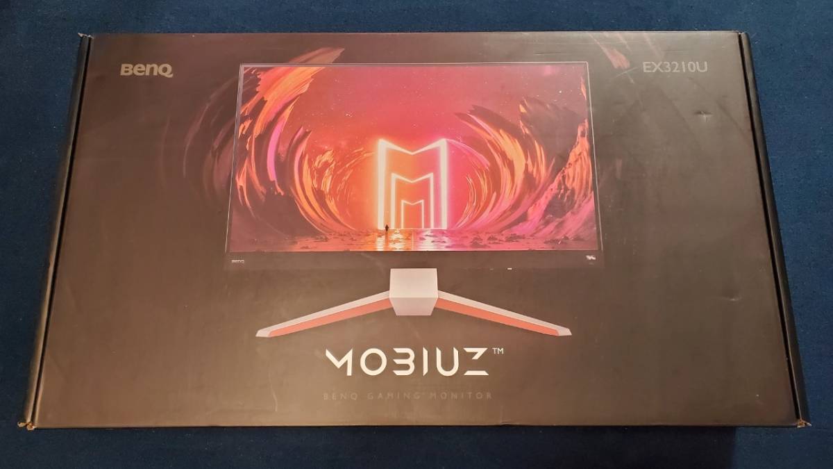 BenQ MOBIUZ EX3210U ゲーミングモニター (31.5型/4K/IPS/144Hz/PS5