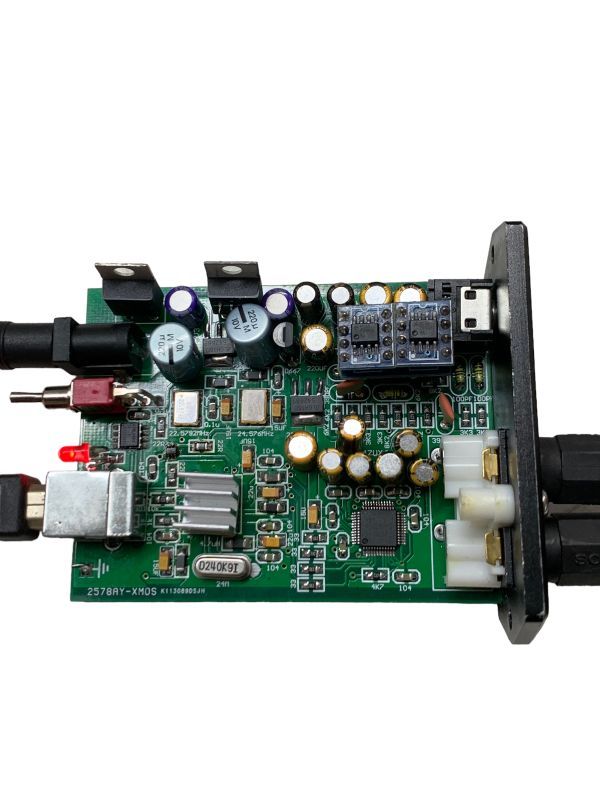 T-Music MiNi HiFi DAC AK4490 XMOS U8 USB DAC 改造品 ACアダプタ付(ヘッドフォンアンプ)｜売買さ ...