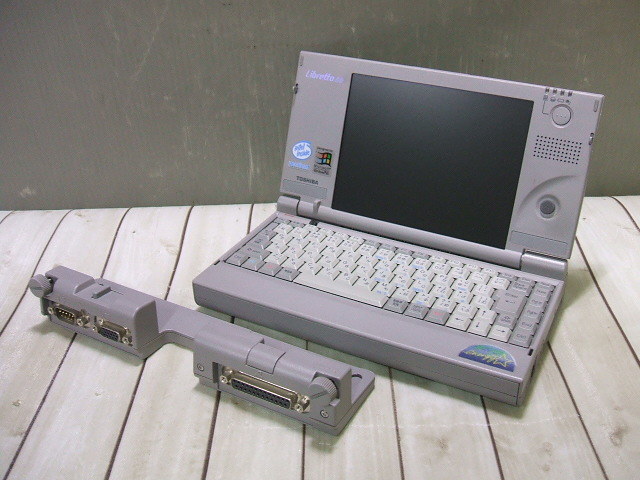 ジャンク品】東芝 リブレット Libretto 50 PA1237C9 IOアダプタ付