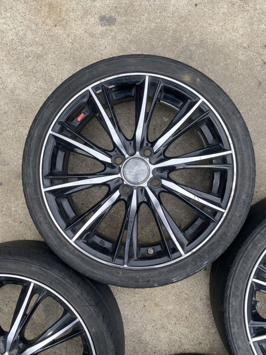 レオニス16インチ 5J +45 pcd100 165/45R16 タント ワゴンR ムーブ