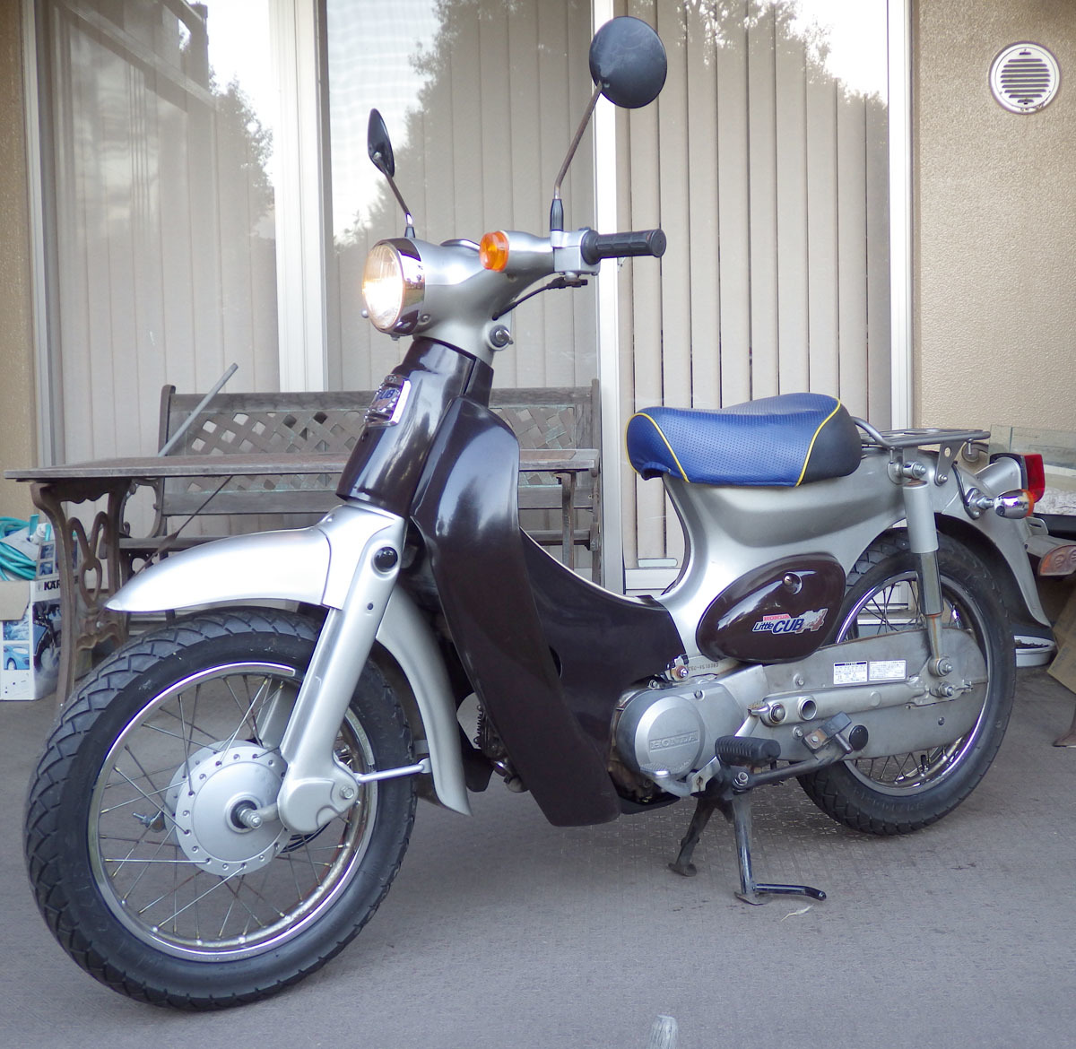 【茨城県発・配送可】ホンダ リトルカブ Little Cub シルバー キャブ3速キック 書類付 整備済 2012年以降のカブと交換も歓迎