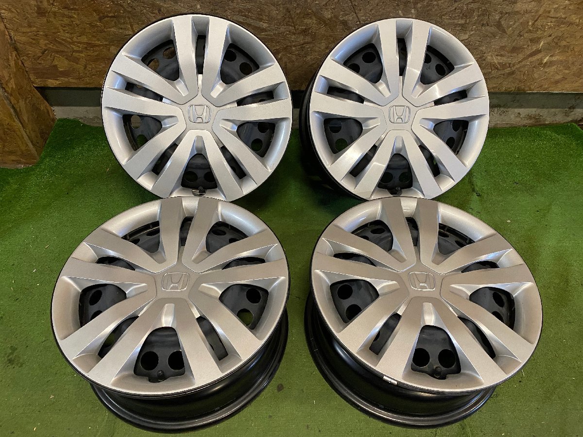HONDA ホンダ 純正 15インチ 6J PCD100 4H てっちん 鉄 スチール
