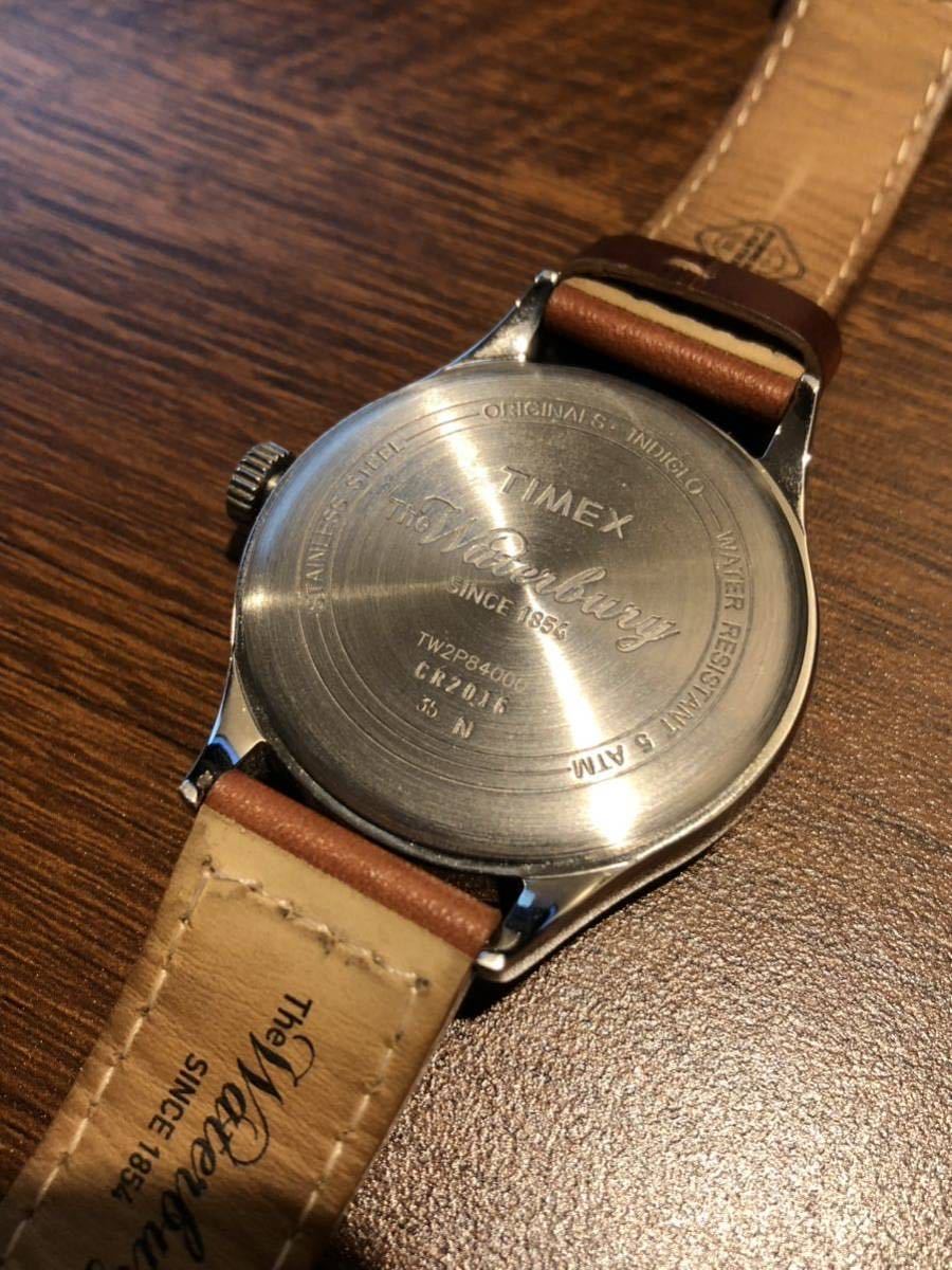 美品】TIMEX×REDWING アナログ腕時計 あかるい