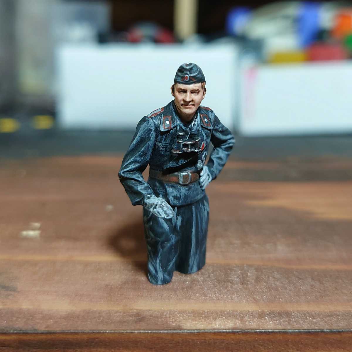 1/35ドイツ国防軍 戦車兵 2 プラモデル塗装済み完成品│タミヤ 