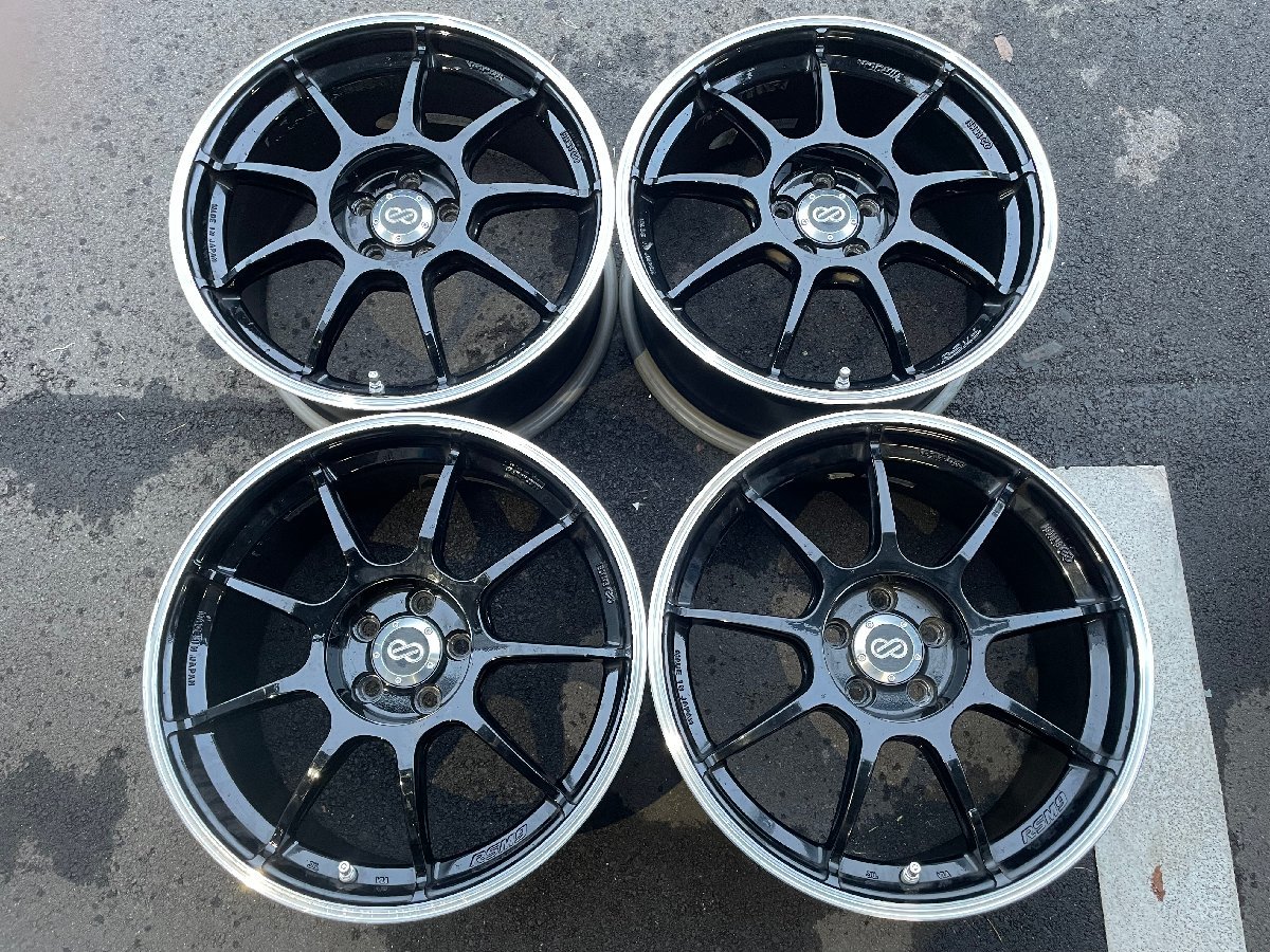 送料無料【ENKEI】Racing RSM9☆8J×17インチ+48 PCD100-5穴☆ 送料無料【ENKEI】Racing RSM9☆8J×17インチ+48 PCD100-5穴☆