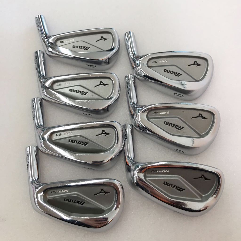 【即決価格】【アイアン用ヘッド】ミズノ／MP53／4-P／7個