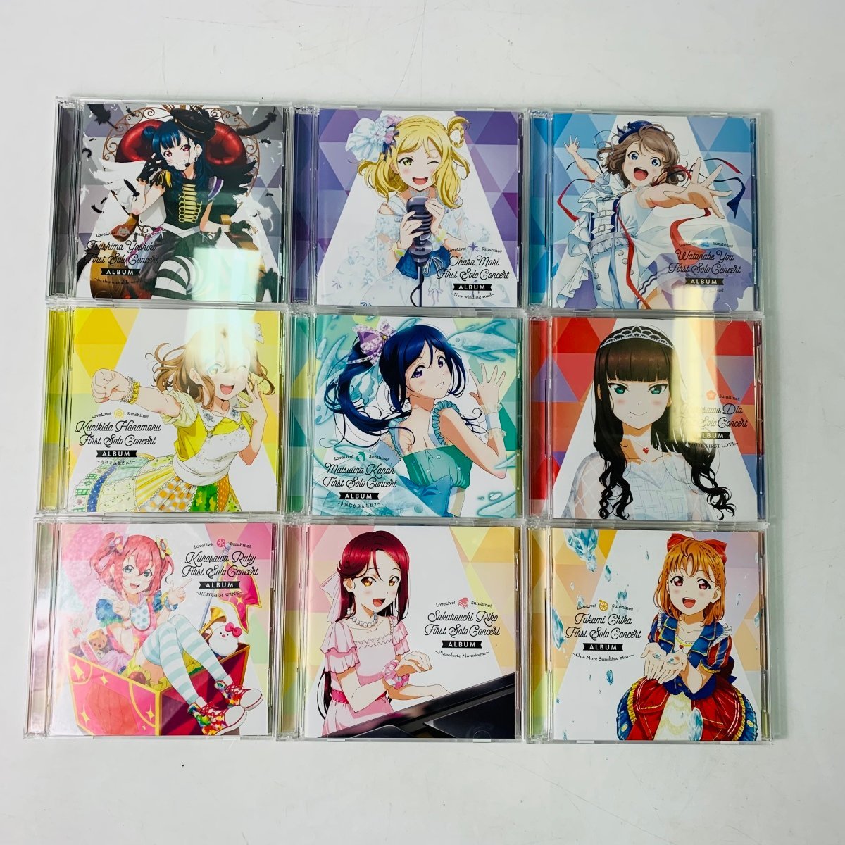 Aqours First & Second Solo Concert CDセット Aqours First & Second