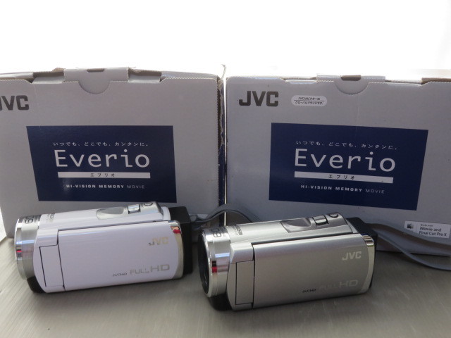 JVC ハイビジョンメモリームービー GZ-HM133-S JVC ハイビジョン
