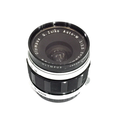 OLYMPUS G.ZUIKO Auto-W 1:3.5 20mm カメラレンズ マニュアルフォーカス