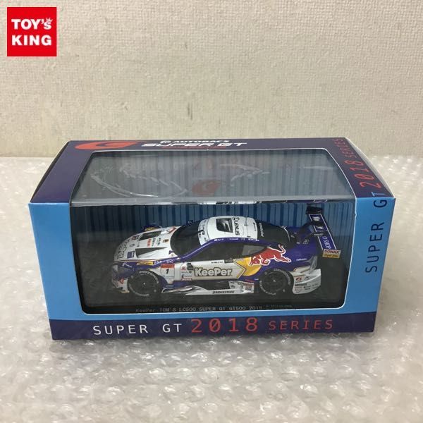 1円〜 エブロ 1/43 KeePer TOM’S LC500 スーパーGT GT500 2018 #1