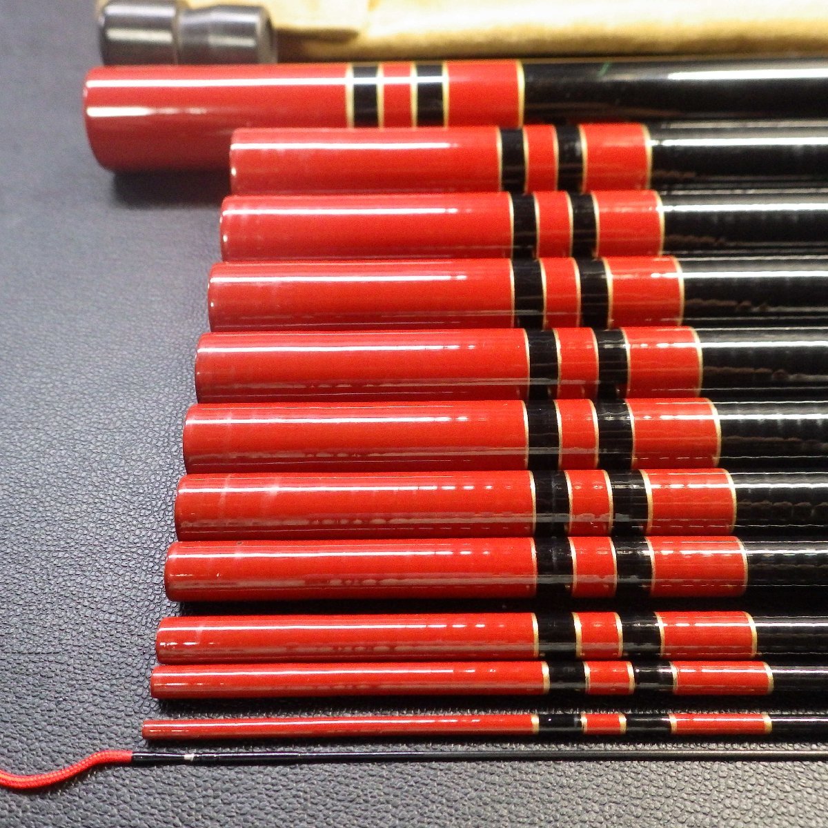 がま渓流 旭仙峰 硬調530 竿袋付き