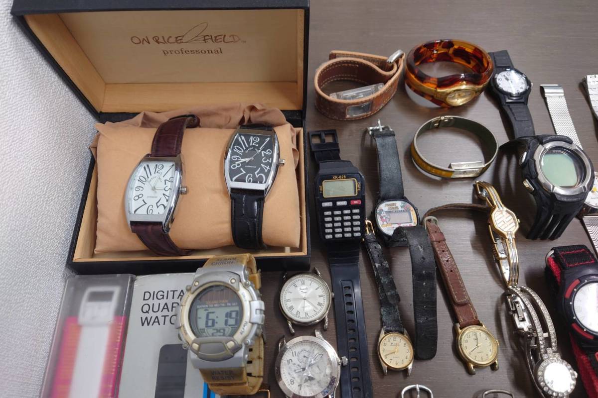 ☆1円スタート ジャンク ブランド時計 まとめ 89本 SEIKO CASIO TISSOT
