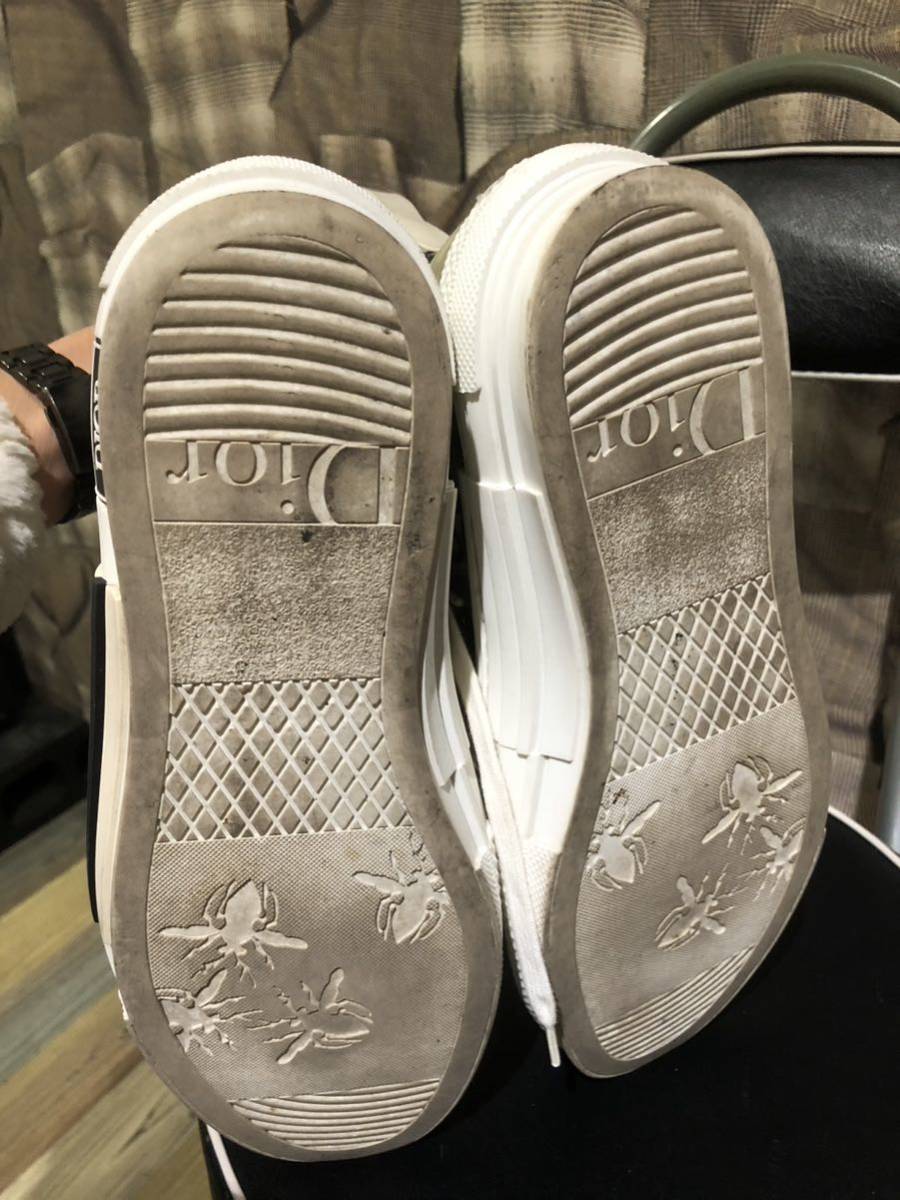 Christian Dior B23 ハイトップスニーカー ディオール オブリーク
