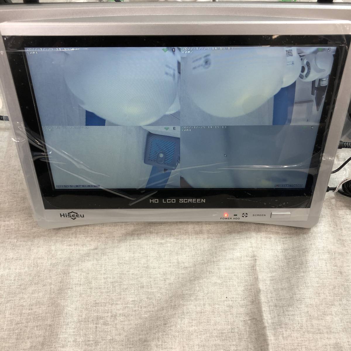 Sランク12インチ液晶一体型3TBHDD内蔵NVR 12インチ液晶一体型3TBHDD