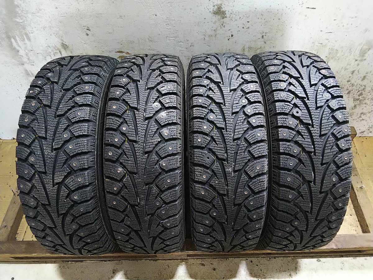T7 175/65R14 HANKOOK WINTER i PIKE スパイクタイヤ 溝有り良品 中古