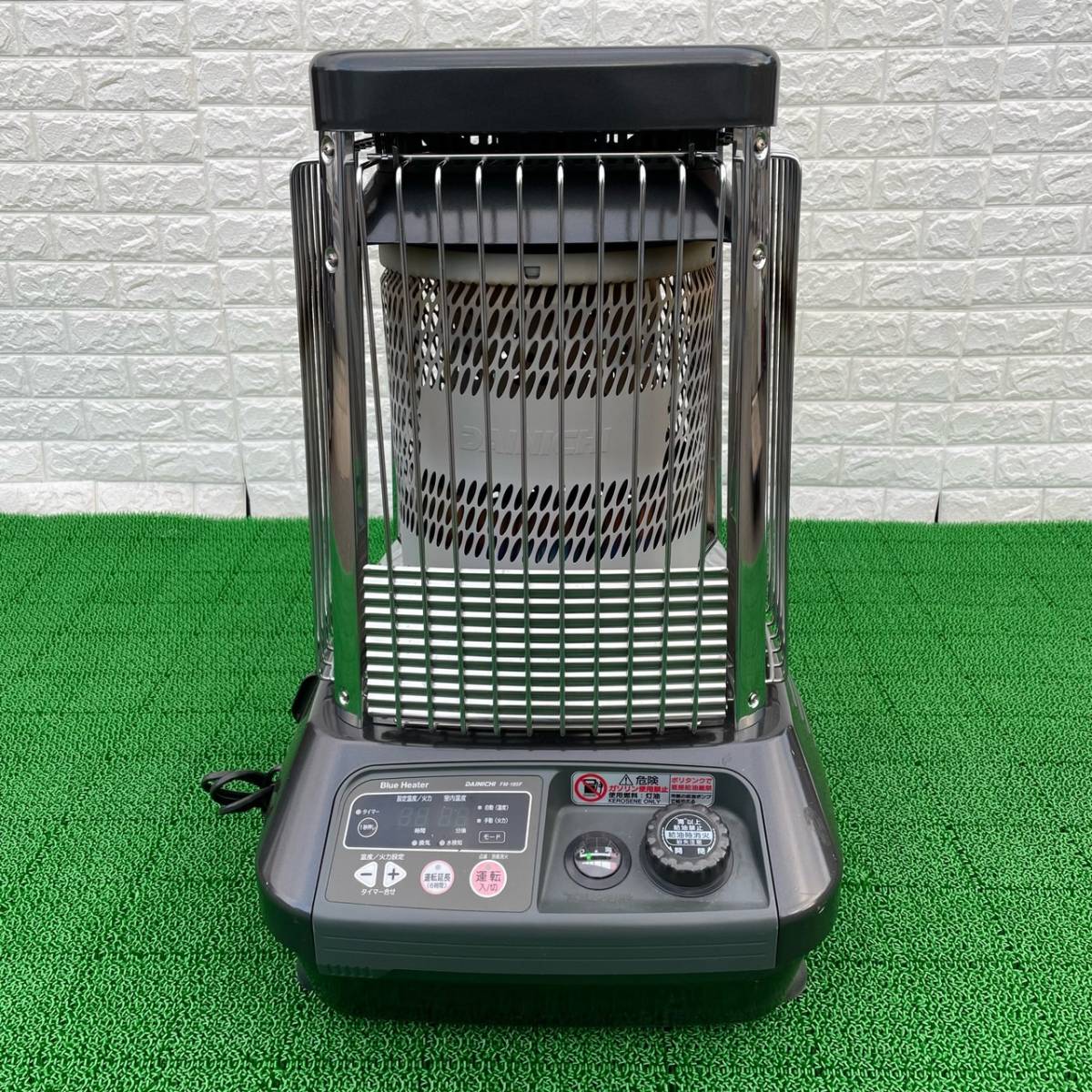C14今【現状出品】★動画有★ダイニチ　 ブルーヒーター◆業務用石油ストーブ◆FM-195F★発送可能★手渡歓迎★京都市伏見区