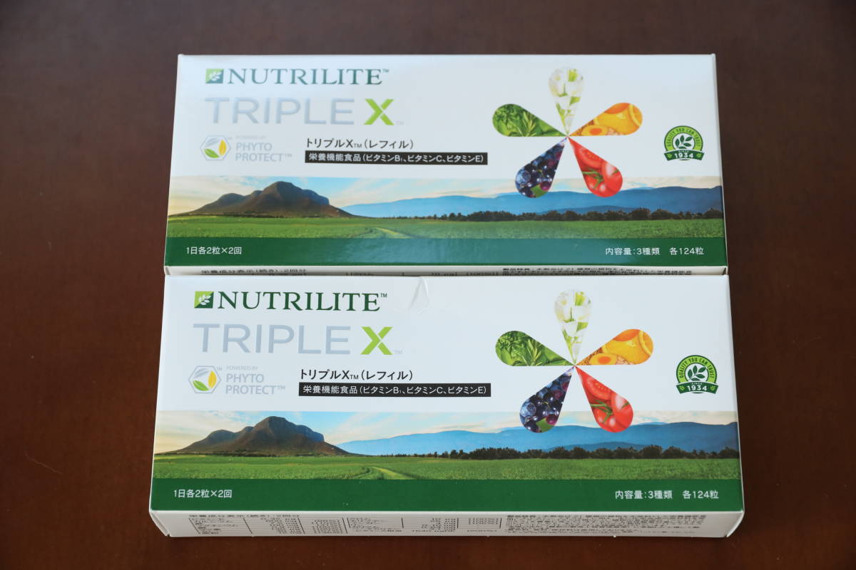 Amway 日本アムウェイ　トリプルX（レフィル）２箱セット