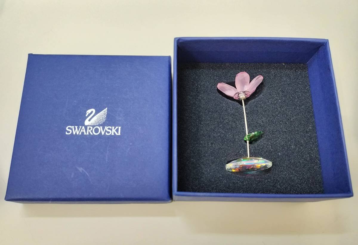スワロフスキー ロッキングフラワー 野バラ Swarovski ロッキング