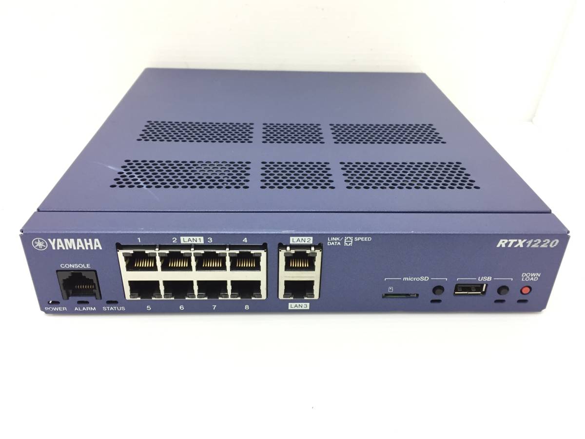 YAMAHA ギガアクセスVPNルーター RTX1220 ひかりTVショッピング 