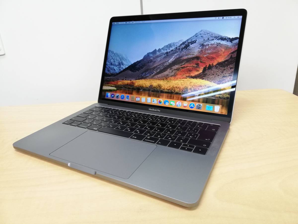 1円スタート ジャンク Apple MakBook Pro A1708 13-inch，2017 ，Tow Thunderbolt 3 ports ( Core i7 / メモリ16GB / SSD250GB )