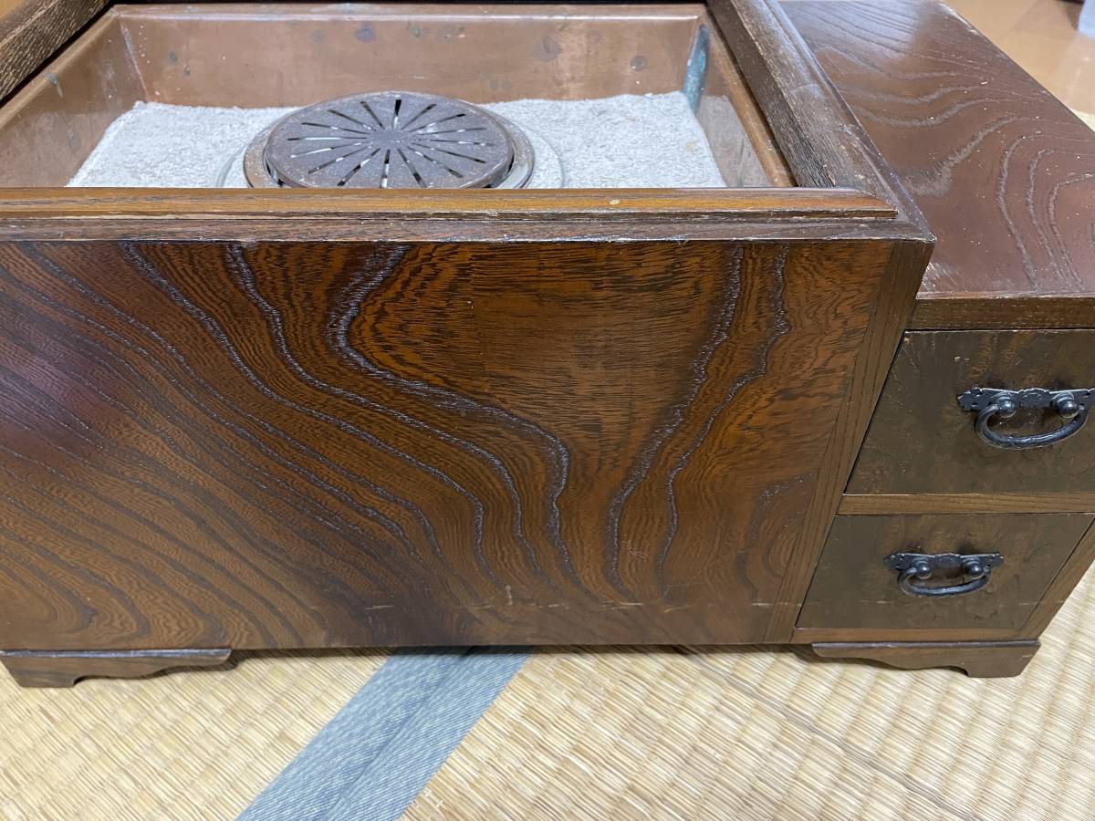 ☆瓶掛け 手あぶり 卓上火鉢 電熱器 送料込み ☆瓶掛け 手あぶり