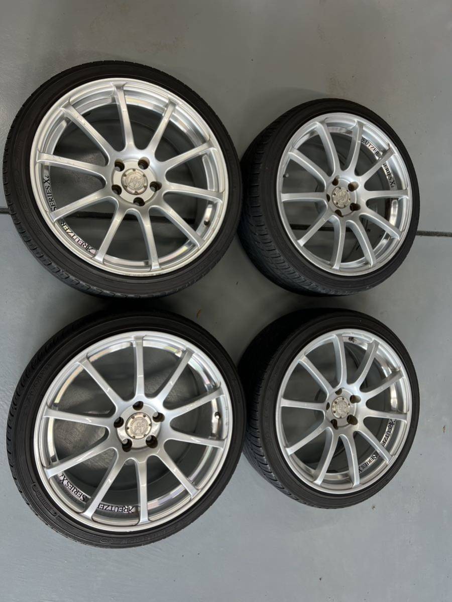 車 専用出品① ヨコハマ YOKOHAMA クロイツァーⅤ 18インチ タイヤ付き