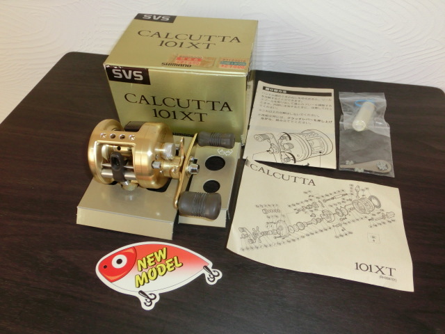 ☆ 中古 シマノ カルカッタ 101XT 元箱・付属品 ☆ 【公式通販】